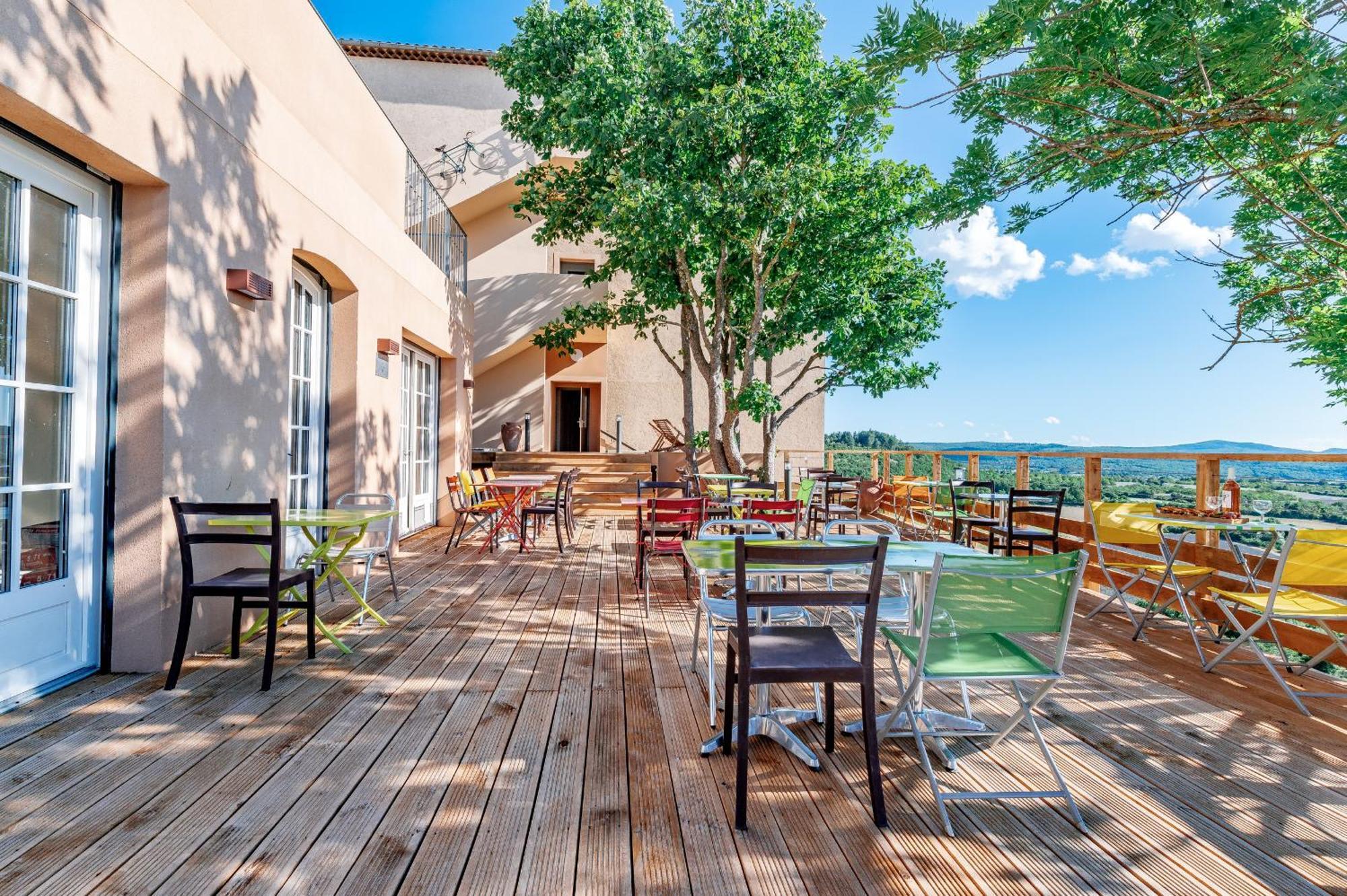 Le Nesk Ventoux - Hotel Sault-de-Vaucluse Exterior foto